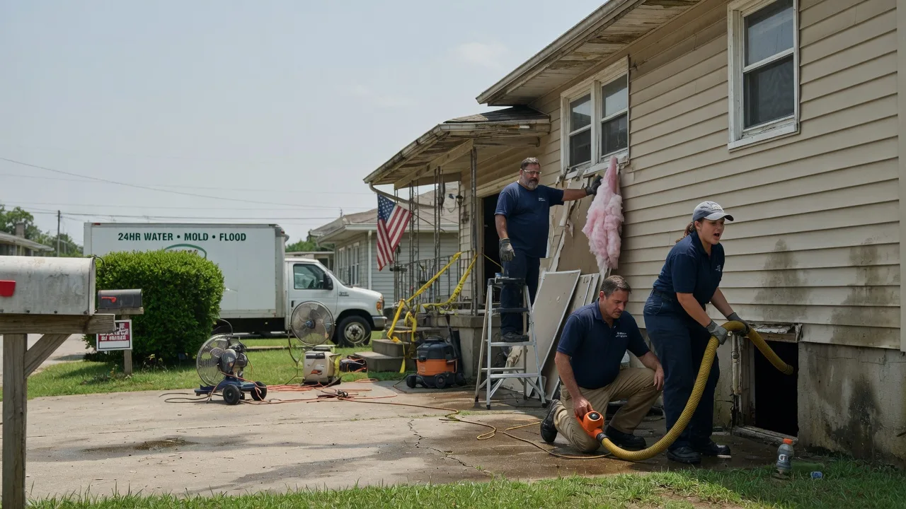 Water Damage Repair in Jewett, IL near me